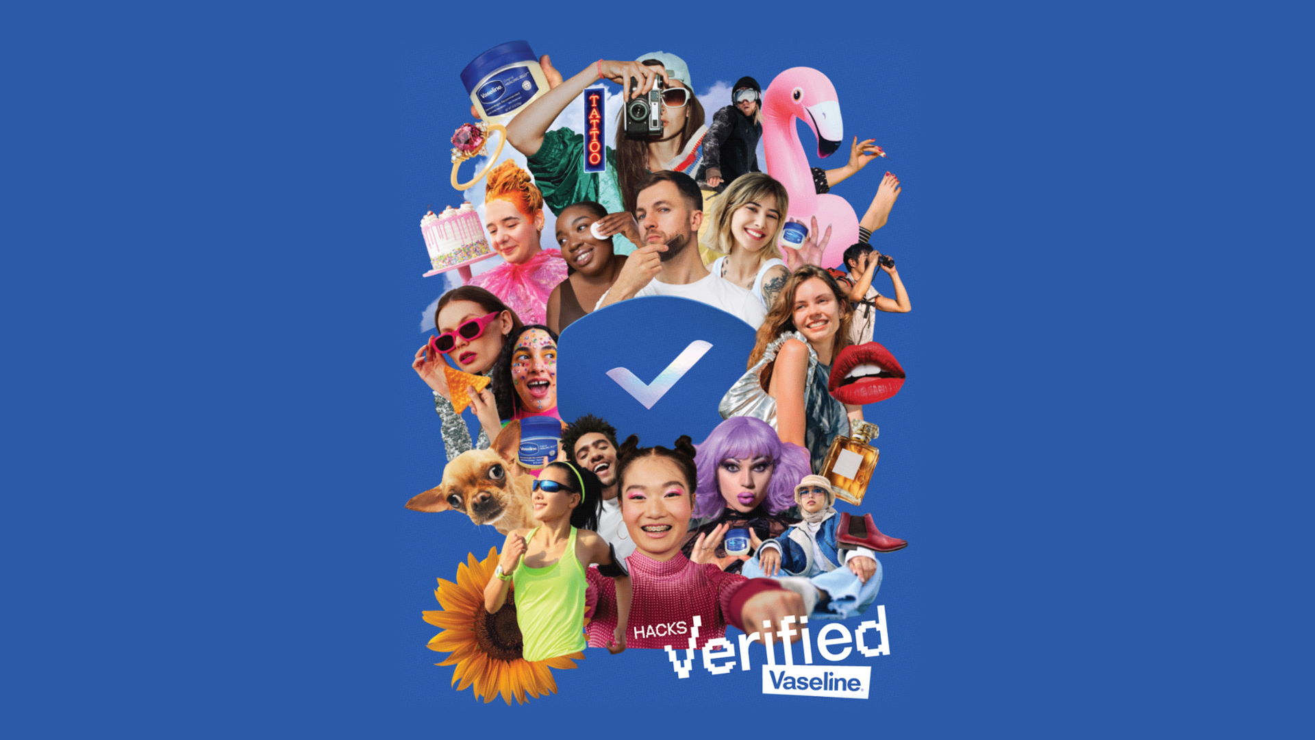 Werbeanzeige der #VaselineVerified-Kampagne, die auf dem internationalen „Festival of Creativity“ in Cannes mehrfach ausgezeichnet wurde.