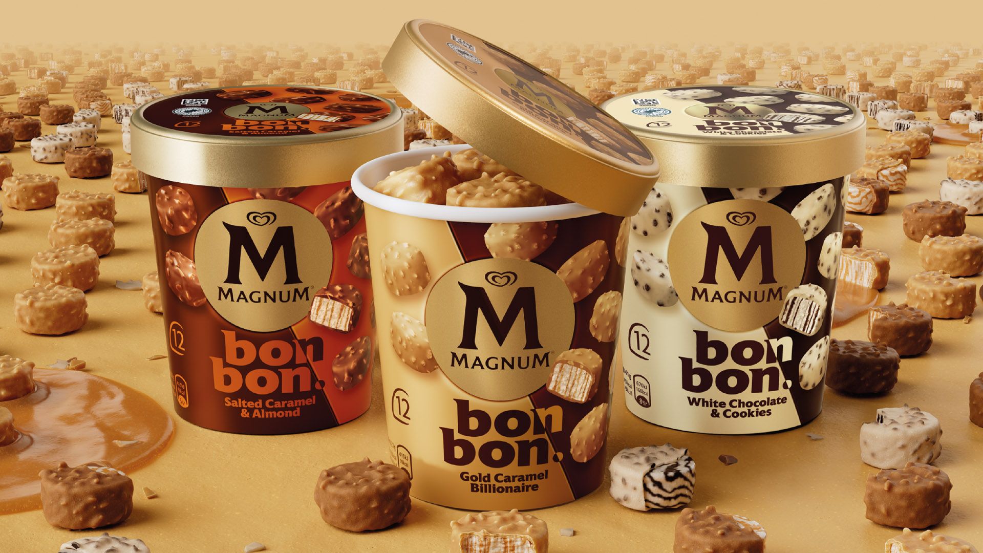Magnum Bon Bon aus dem Speiseeis-Portfolio von Unilever.