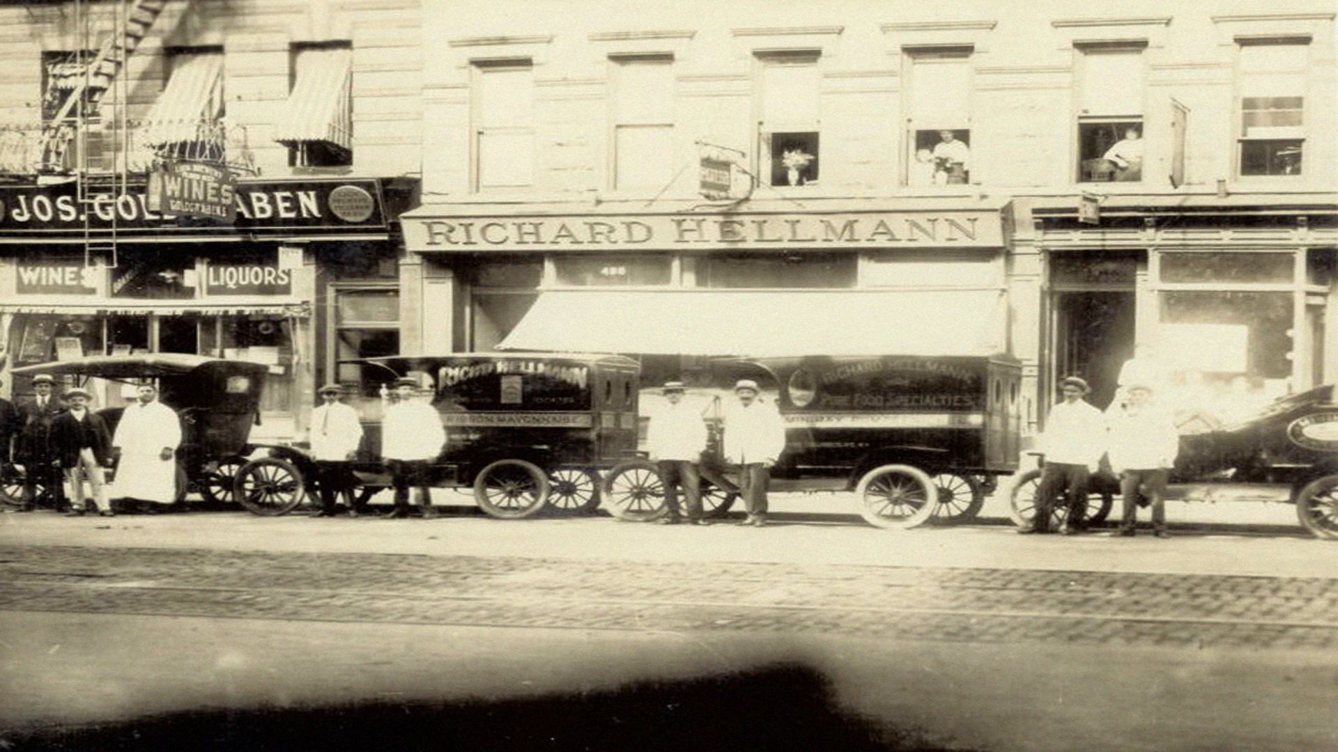 Richard Hellmanns Laden in New York.