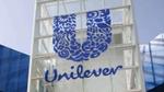 Unilever-Logo an einem Gebäude